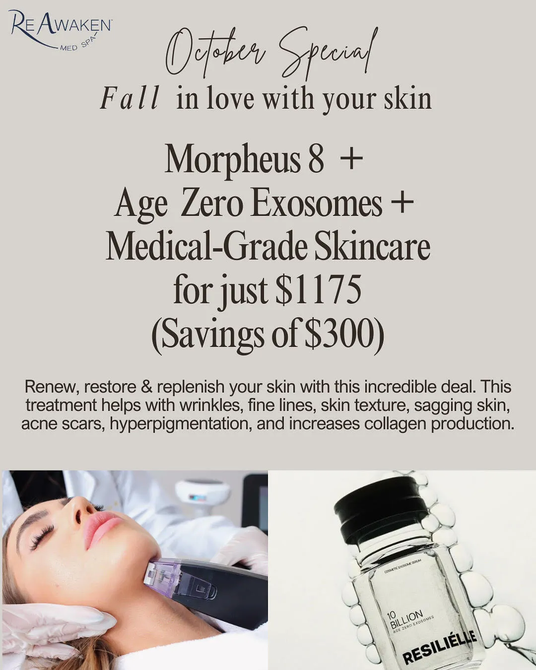 Specials at ReAwaken Med Spa in Shelby Twp, MI